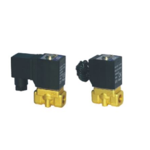 Direct acting and normally opened type 2/2 way solenoid valve 2KW series fluid control valves